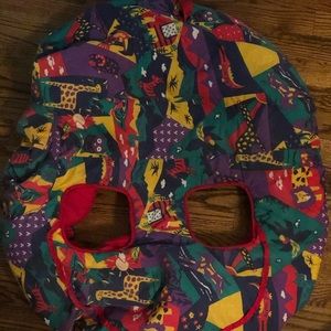 Floppy seat Grocery cart seat cover